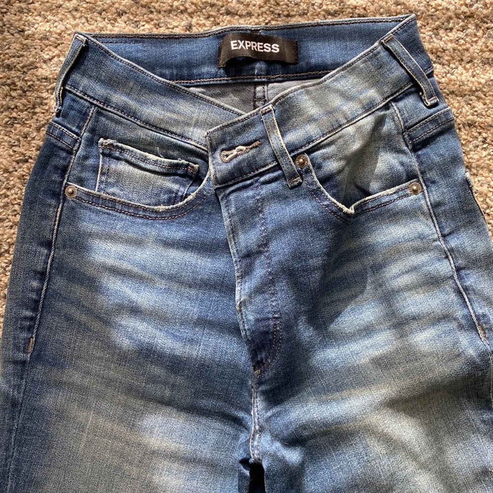 Skinny Legging High Rise Express Jeans